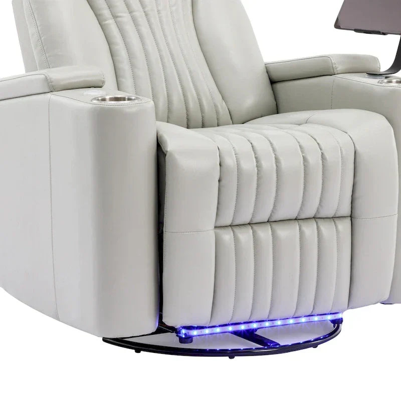 Multifunktionaler 270°-drehbarer Heimkino-Sessel mit elektrischer Liegefunktion