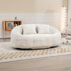 Chenille-Sitzsack – Faules Sofa