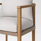 3-teiliges Pasadena Terrassen-Sitzgruppe Grau – Threshold™ designed with Studio McGee