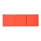 Perla 3-teiliges Outdoor-Akazienholz-Sonnenliegen-Set mit Kissen - Teak/Orange - Christopher Knight Home