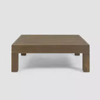 Brava 9-teiliges Akazien-Schnittsofa- und Tischset – Grau/Dunkelgrau – Christopher Knight Home