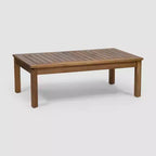 Laurel 2-teiliges Akazienholz-Loveseat-Set Teak/Grau – Christopher Knight Home