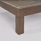 Oana 6-teiliges Akazienholz-Sofa-Plauder-Set – Grau/Dunkelgrau – Christopher Knight Home