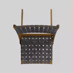 Huntsville 3-teiliges Klappbares Chat-Set aus Akazienholz – braune Patina/grau – Christopher Knight Home