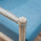Captiva Designs Coastal 4-teilige Terrassen-Sitzgruppe aus Stahl und Rattan mit Couchtisch