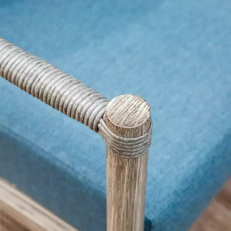 Captiva Designs Coastal 4-teilige Terrassen-Sitzgruppe aus Stahl und Rattan mit Couchtisch