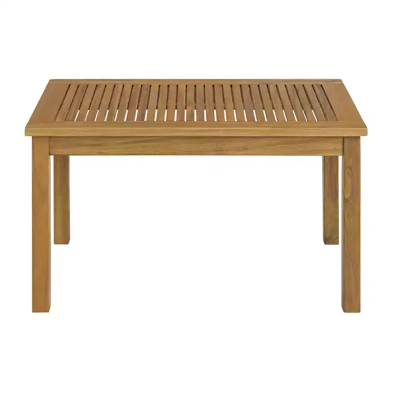 Alaterre Furniture 2er-Set Okemo Outdoor-Wohnlandschaft wetterfest mit Kissen & Couchtisch