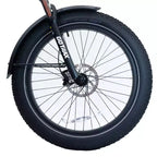 GOTRAX Fat Tire 26 Zoll E-Hybrid-Fahrrad für Erwachsene mit Tiefeinsteigerrahmen – Grün