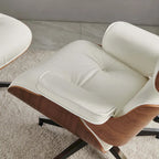 Mid Century Modern Leder Loungesessel Sessel Relaxsessel