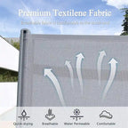 Zwei Outdoor-Loungesessel mit 1 Tisch