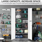 Metall-Garagenlagerschrank