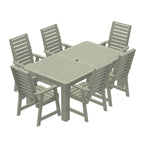 HIGHWOOD PROFESSIONAL 7-teiliges Outdoor-Esszimmer-Set 42x72