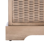 SAFAVIEH Fiorello 3-Schubladenbank mit Polsterung – 120 B x 38 T x 48 H cm – 120Bx38Tx48H