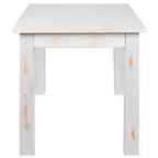Flash Furniture 46 x 30 rechteckiger Esstisch aus massiver Kiefer im Landhausstil