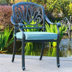 Manasquan 13-teiliges Essgruppe aus Gunmetal Aluminium von Havenside Home