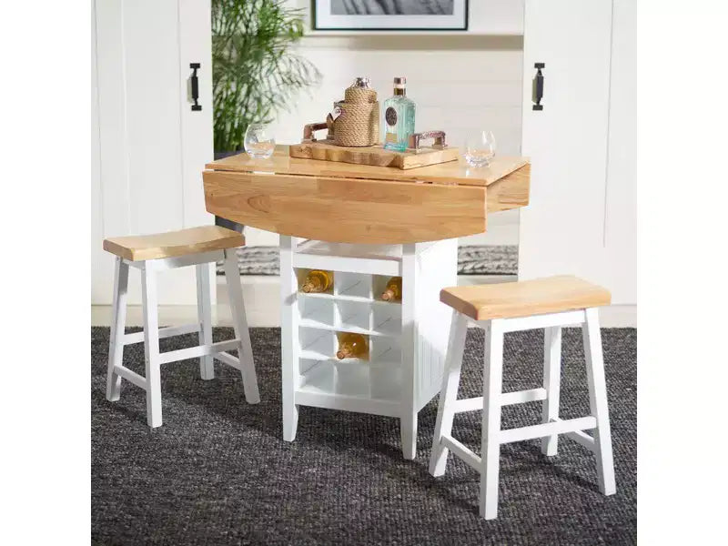 Casey 3-teiliges Klapptisch-Bar-Set – AMH8504 – Safavieh Couture