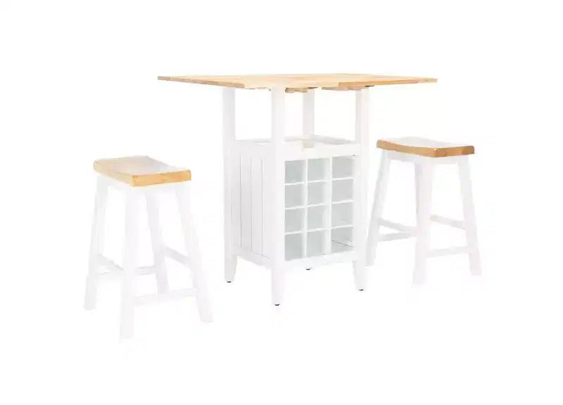 Casey 3-teiliges Klapptisch-Bar-Set – AMH8504 – Safavieh Couture