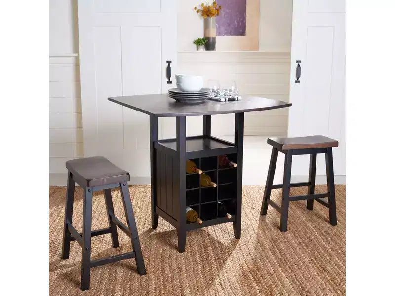 Casey 3-teiliges Klapptisch-Bar-Set – AMH8504 – Safavieh Couture