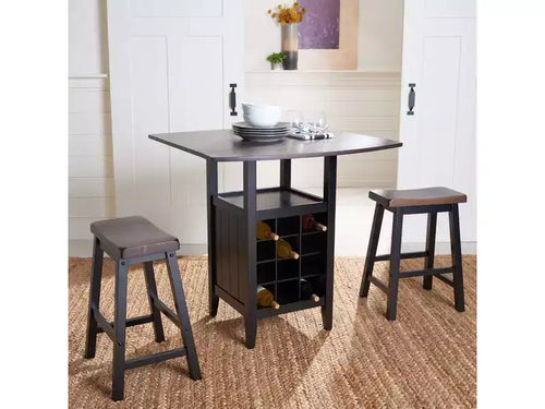 Casey 3-teiliges Klapptisch-Bar-Set – AMH8504 – Safavieh Couture
