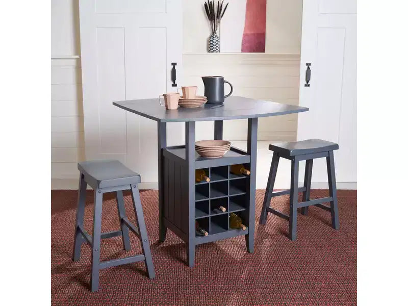 Casey 3-teiliges Klapptisch-Bar-Set – AMH8504 – Safavieh Couture