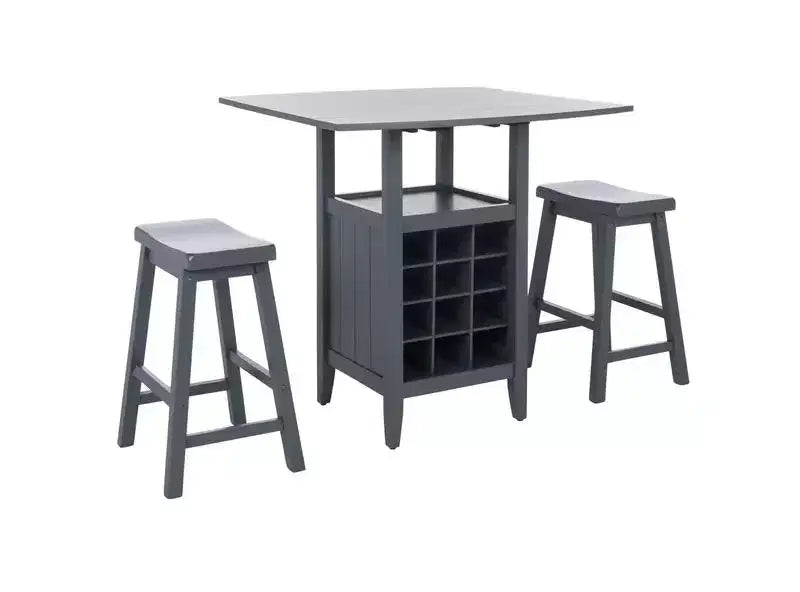 Casey 3-teiliges Klapptisch-Bar-Set – AMH8504 – Safavieh Couture