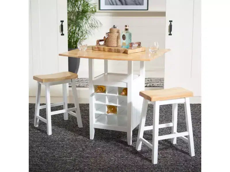 Casey 3-teiliges Klapptisch-Bar-Set – AMH8504 – Safavieh Couture