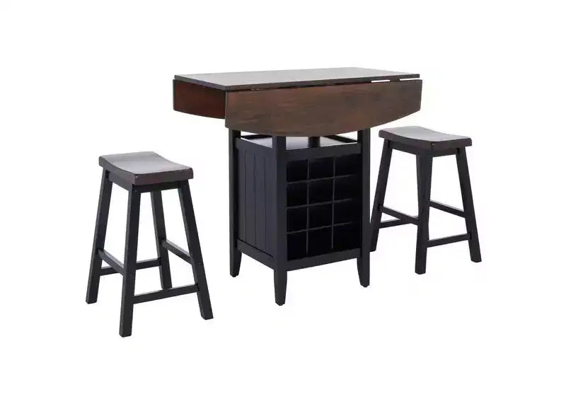 Casey 3-teiliges Klapptisch-Bar-Set – AMH8504 – Safavieh Couture