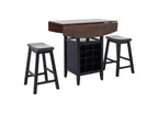Casey 3-teiliges Klapptisch-Bar-Set – AMH8504 – Safavieh Couture
