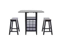 Casey 3 Piece Drop Leaf Pub Set - AMH8504 - Safavieh Couture