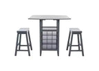 Casey 3-teiliges Klapptisch-Bar-Set – AMH8504 – Safavieh Couture