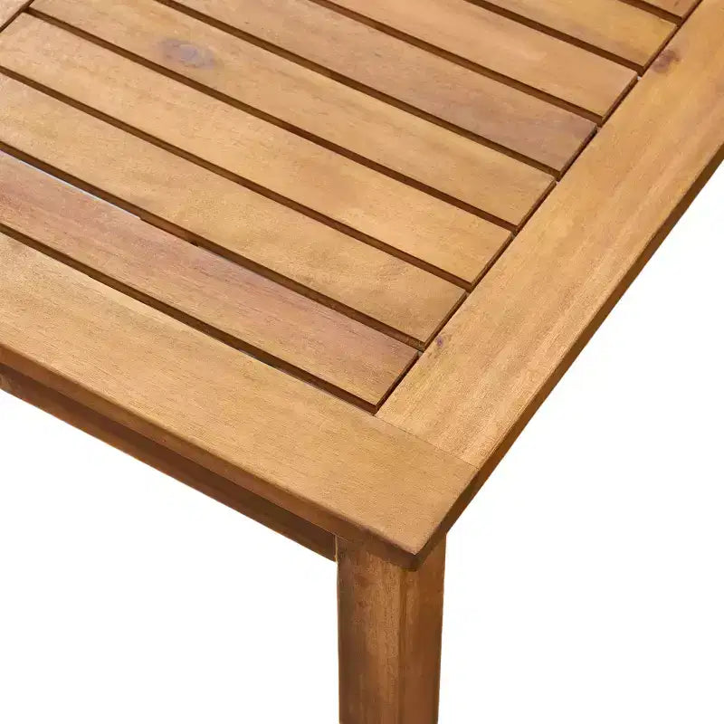 Christopher Knight Home Perla Outdoor Sektional-Sofa-Set aus Akazienholz für 5 Personen mit wasserabweisenden Kissen