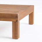 Christopher Knight Home Brava Outdoor 8-Sitzer Ecksofa-Set aus Akazienholz mit Kissen