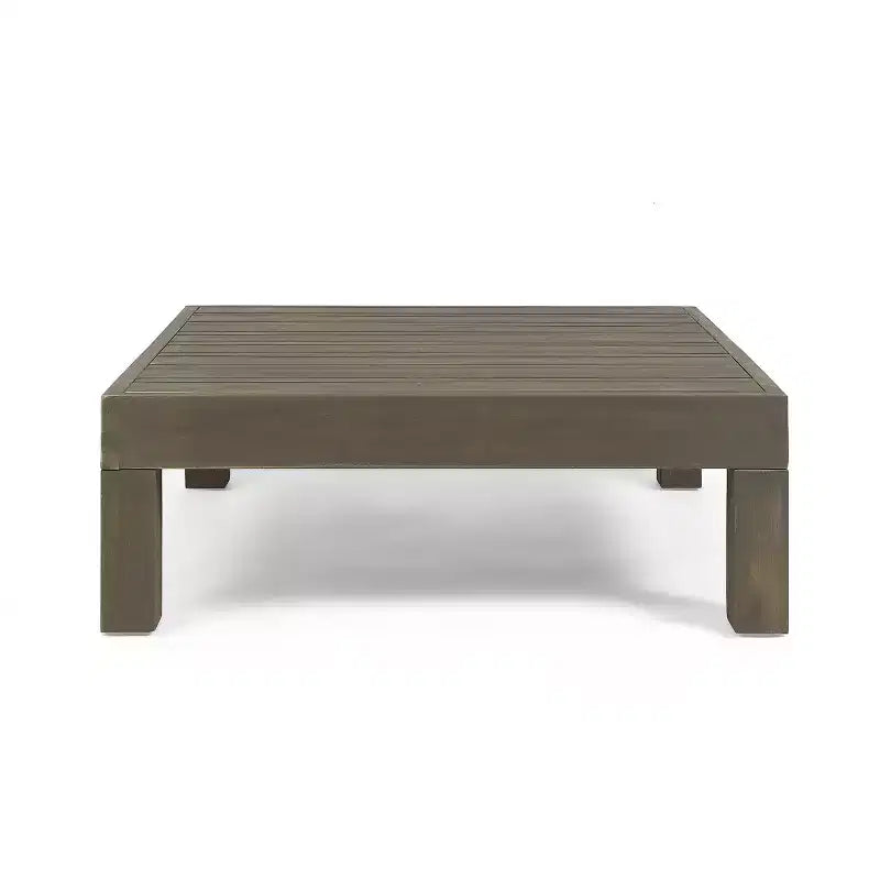 Christopher Knight Home Brava Outdoor 8-Sitzer Ecksofa-Set aus Akazienholz mit Kissen