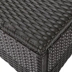 GDFStudio Kilburn Outdoor-Sitzgruppe aus Polyrattan und Eisen, 8-Sitzer, mit Kissen