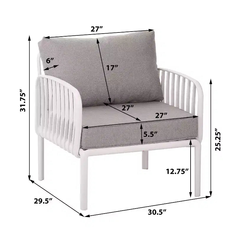 Christopher Knight Home Leah 4-Sitzer Outdoor-Sitzgruppen aus Kunststoff und Glas mit Kissen