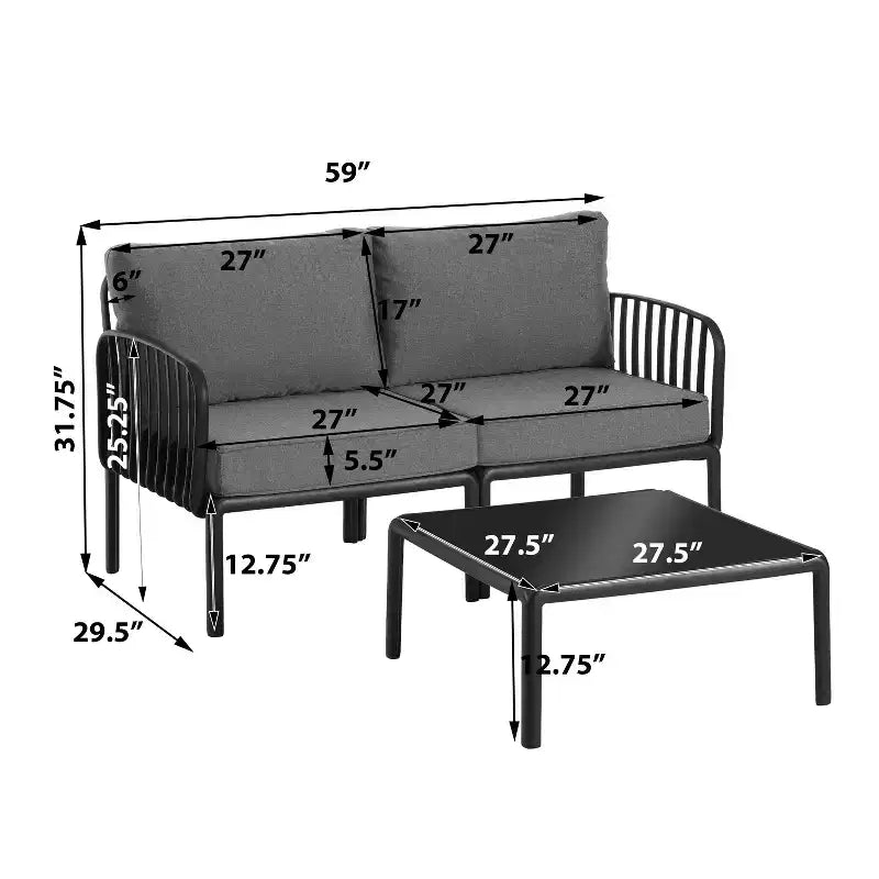 Christopher Knight Home Leah 4-Sitzer Outdoor-Sitzgruppen aus Kunststoff und Glas mit Kissen