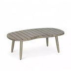 Christopher Knight Home Abell 4-teiliges Outdoor-Sitzset aus geflochtenem Seil und Akazienholz mit Polsterung