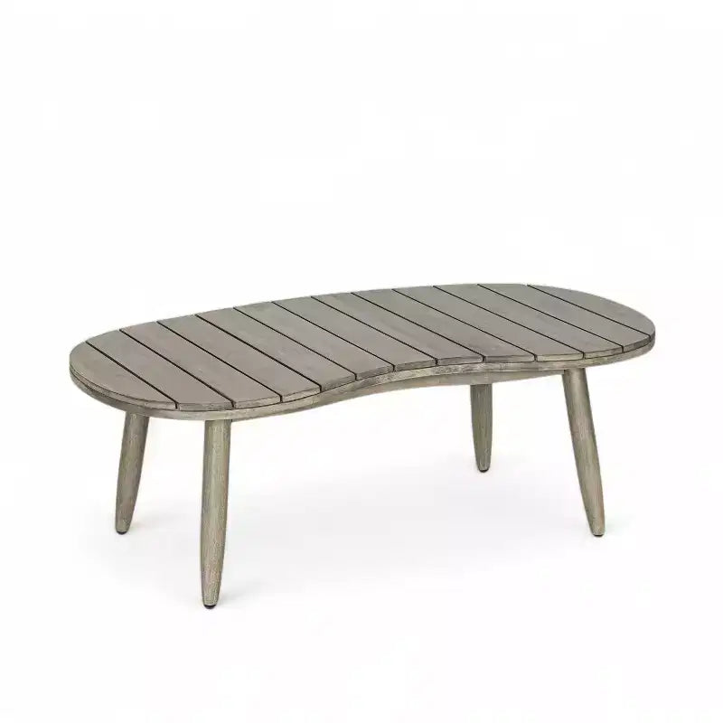 Christopher Knight Home Abell 4-teiliges Outdoor-Sitzset aus geflochtenem Seil und Akazienholz mit Polsterung