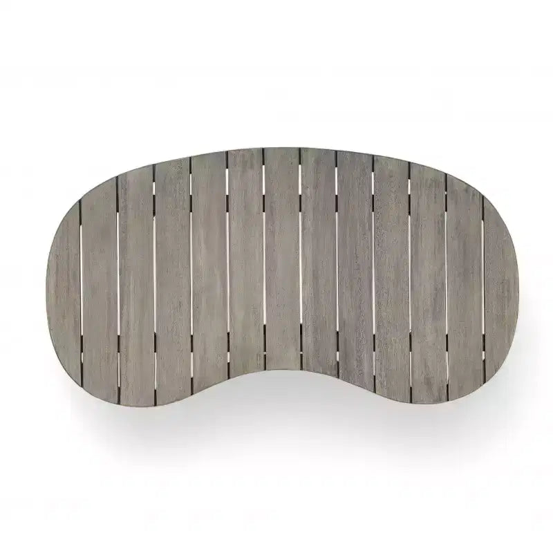 Christopher Knight Home Abell 4-teiliges Outdoor-Sitzset aus geflochtenem Seil und Akazienholz mit Polsterung