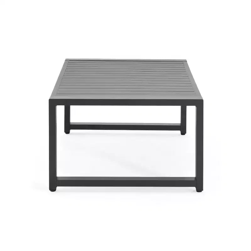 Christopher Knight Home Thorne Outdoor Modernes 4-Sitzer-Gartenmöbelset aus Aluminium