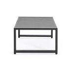 Christopher Knight Home Thorne Outdoor Modernes 4-Sitzer-Gartenmöbelset aus Aluminium