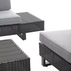 Dumont 6-teiliges Loungeset – Innen/Außen – PAT7732 – Grau/Grau – Safavieh