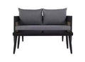 Harrison Bench+Table Patio Set - Indoor/Outdoor - PAT7741 - Safavieh