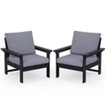 Hyleory Luxurious Outdoor Patio Seating Set with Cushions - Durable HDPE Design for Ultimate Comfort