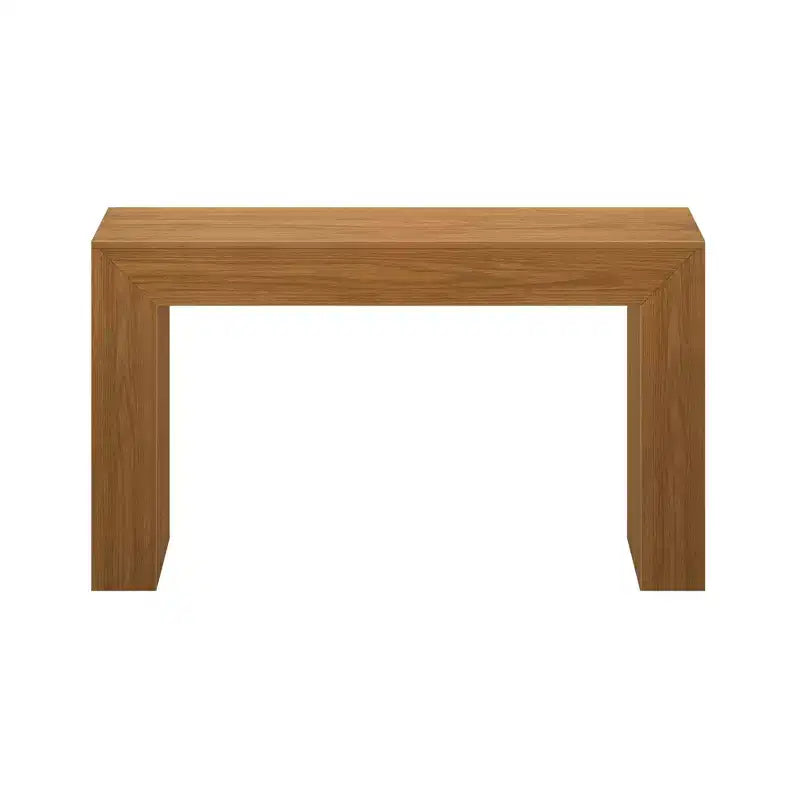 Plank+Beam Grand Konsolentisch, 56 cm massiver Holz-Beistelltisch, Eingangstisch für Flur, hinter dem Sofa, Wohnzimmer, Foyer