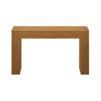 Plank+Beam Grand Konsolentisch, 56 cm massiver Holz-Beistelltisch, Eingangstisch für Flur, hinter dem Sofa, Wohnzimmer, Foyer