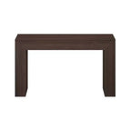 Plank+Beam Grand Konsolentisch, 56 cm massiver Holz-Beistelltisch, Eingangstisch für Flur, hinter dem Sofa, Wohnzimmer, Foyer