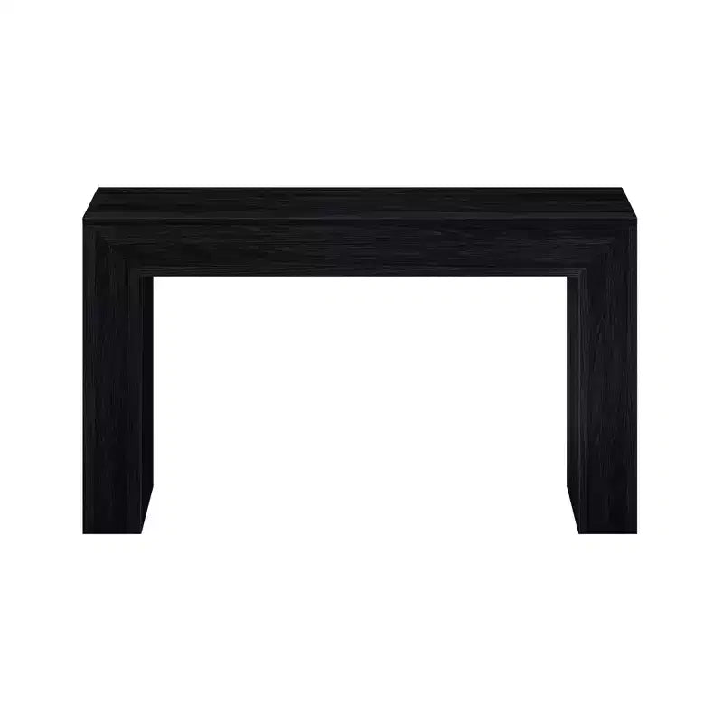 Plank+Beam Grand Konsolentisch, 56 cm massiver Holz-Beistelltisch, Eingangstisch für Flur, hinter dem Sofa, Wohnzimmer, Foyer