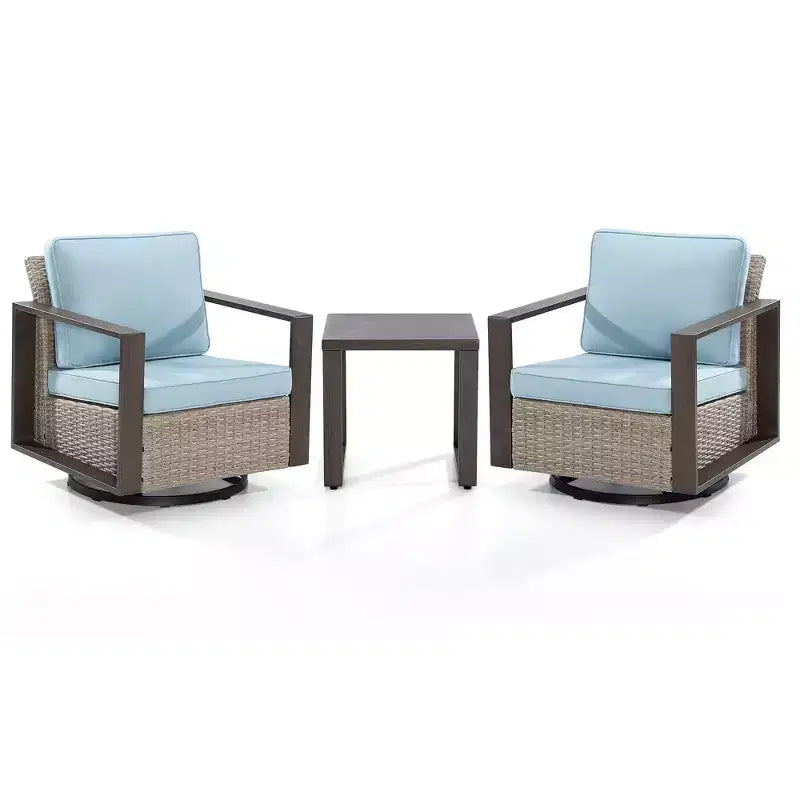 UPTIOT 2 - Person Outdoor Seating Group with Cushions