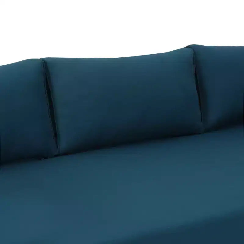 Christopher Knight Home Panfilo Schlafsofa mit 3 Sitzen aus Akazienholz und Polsterung mit Couchtisch